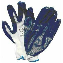 Darba cimdi adīti ar nitrila pārklājumu, 9. izm.