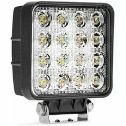 Darba lukturis 16 LED, 4000lm, 9-60V, 48W 108x108x57mm