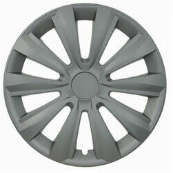 Dekoratīvā uzlika diskam Delta sudrabs,15 collas, 1.gab.