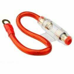 Drošinātājs auto audio sistēmai ar vadu 30cm, 60A