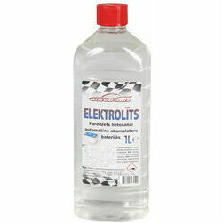 Elektrolīts akumulatoriem, 1L