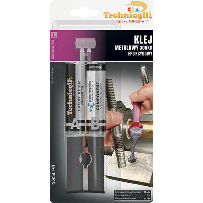Divkomponentu epoksīdlīme metālam 2x12ml