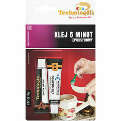 Divkomponentu epoksīdlīme 5 minūtes, 2x5ml