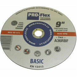 Griezējdisks Pro-Flex, 230x2.0x22.2mm