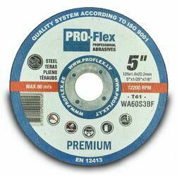 Griezējdisks Pro-Flex Premium, 125x1.0x22.2mm