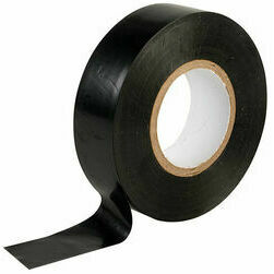 Izolācijas līmlente 19mm x 0,13mm x 20m, Melna, PVC