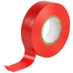 Izolācijas līmlente 19mm x 0,13mm x 20m, Sarkana, PVC