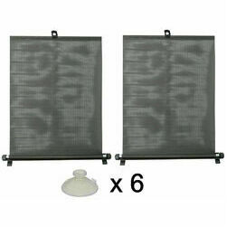 Izvelkami aizkariņi a/m sānu logiem, 2.gab.