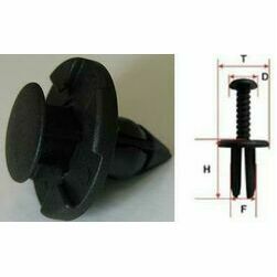 Klipsis ar bultu 8mm,Honda,Nissan,Mazda,Mitsubishi,1gab.