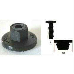 Klipsis uzgrieznis Audi, WV, 1gab.