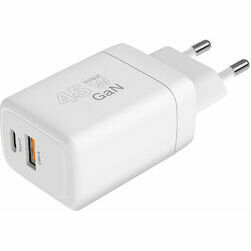 Kruger&Matz 45W GaN 220v, lādētājs ar ātrās uzlādes funkciju