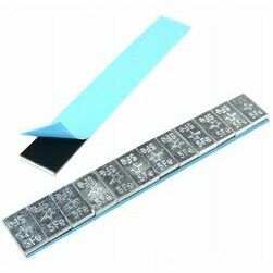 Līmējamie atsvariņi FE 12x5g = 60g x 100gab., Edgy type