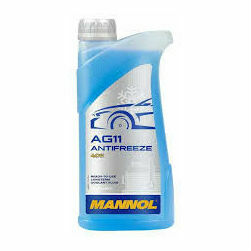 MANNOL AG11  Antifrīzs -40C, zils,1L