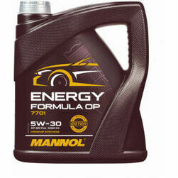 MANNOL Motoreļļa Energy Formula OP 5W-30 MN7701, 5L