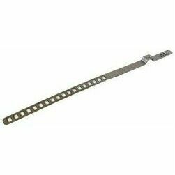 Metāla savilcējs pusass putekļu gumijai, 40-110mm /7mm
