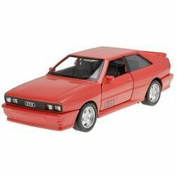 Modelīši Audi Quattro Coupe 1980, sarkans, 1:32, RMZ