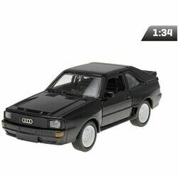 Modelīši Audi Sport Quattro, melns, 1:34, Welly