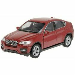 Modelīši BMW X6, sarkans, 1:34, Welly