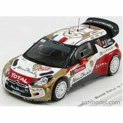 Modelīši - Citroen DS3 WRC #1, Rally MonteC 2013, Atlas 1:43