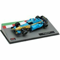 F1 Renault R24 #7 Jarno Trulli, 2004, 1:43