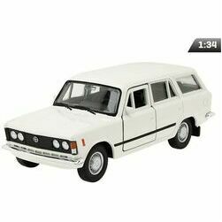 Modelīši FIAT 125P kombi, balts, 1:34, Welly