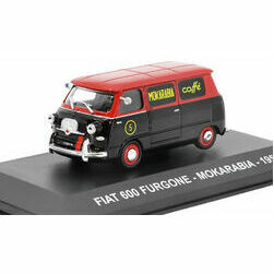 Modelīši - Fiat 600 Furgone Mokarabia, 1958, 1:43, De Agostini