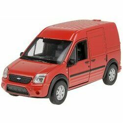 Modelīši Ford Transit Connect, sarkans, 1:34, Welly