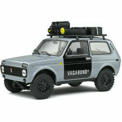 Modelīši - Lada Niva, 1980, pelēka, 1:18, Solido