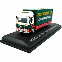 MAN L2000 Box Van Stobart, 1:76, Atlas