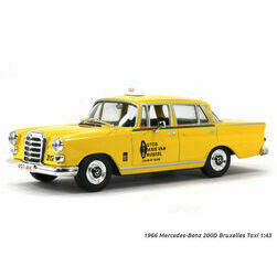 Modelīši - Mercedes 200D Taxi Bruxelles, 1966, 1:43, Atlas
