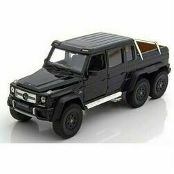 Modelīši - Mercedes G 63 AMG 6x6, melns, 1:24, Welly