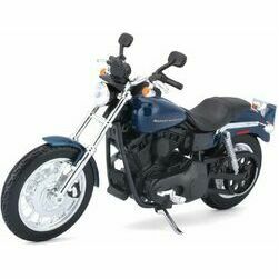 Modelīši - Motocikls Harley Davidson Dyna Super Glide 2004, 1:12, Maisto