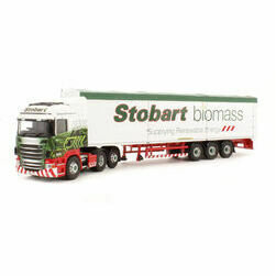 Modelīši - Scania R440 Highline ar puspiekabi Stobart, 1:76, Atlas