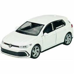 Modelīši VW Golf 8 GTI, balts, 1:34, Welly
