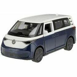 Modelīši VW ID Buzz, zils, 1:34, Welly