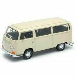 Modelīši - VW T2 bus, bēšs, 1972, 1:24, Welly