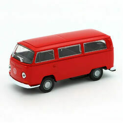 Volkswagen T2 kravas, sarkans, 1:43, Welly