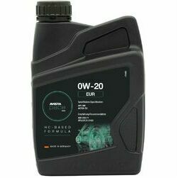 Motoreļļa Avista ASIA SAE 0W-20 1L