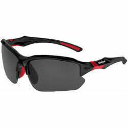 Rebel Active polarizētās sporta saulesbrilles, melns ar sarkanu