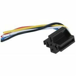 Releja ligzda ar pieciem izvadiem, 12V/24V, 30A/40A