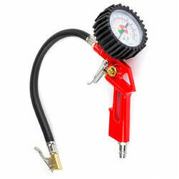 Riepu pumpēšanas pistole ar manometru,12 BAR