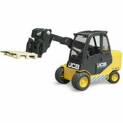 Rotaļlieta JCB frontālais iekrāvējs ar paleti