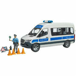 Rotaļlieta MB Sprinter Police ar policistu