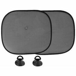 Saulessargi auto sānu logiem 44 x 38 cm, 2gab., melni