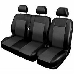 Sēdekļu pārvalku komplekts, Comfort, Bus 2+1, pelēks