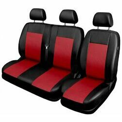 Sēdekļu pārvalku komplekts, Comfort, Bus 2+1, sarkans