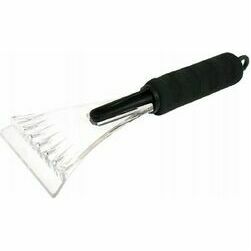 # Skrāpis ledum ar mīkstu rokturi