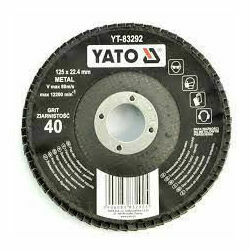 Slīpdisks plakans 125mm P40
