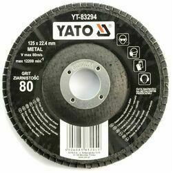 Slīpdisks plakans 125mm P80