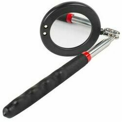 Spogulis teleskopisks ar LED apgaismojumu